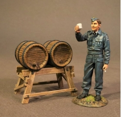 RAF01G Ground Crewman with Beer Kegs